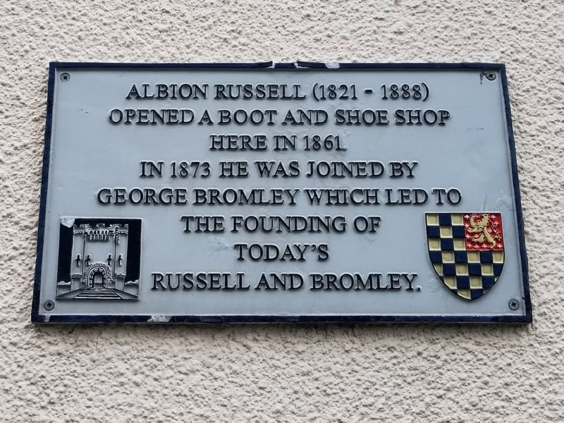 Albion Russell Marker image. Click for full size.