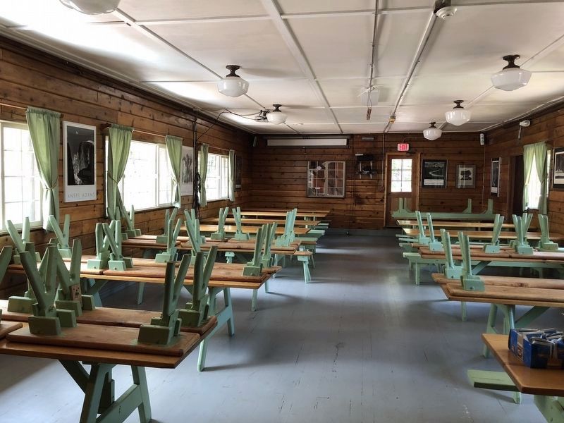 The dining hall. Click for full size. The dining hall image. Click for full size.