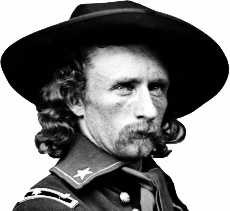 George A. Custer image. Click for full size.