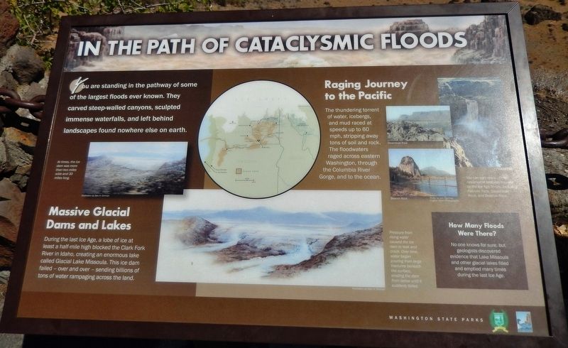 In the Path of Cataclysmic Floods Marker image. Click for full size.