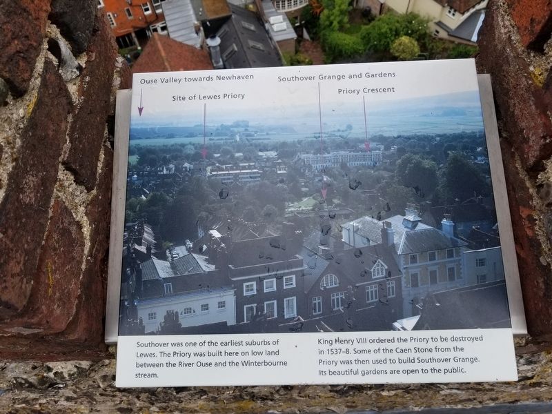 Southover Grange Marker image. Click for full size.