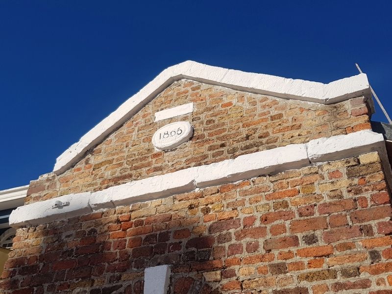 Detail of the facade of The Cage image. Click for full size.