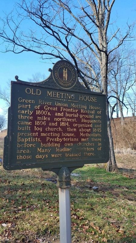 Old Meeting House Marker image. Click for full size.