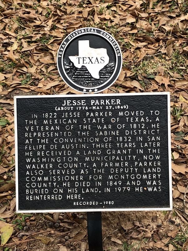 Jesse Parker Marker image. Click for full size.