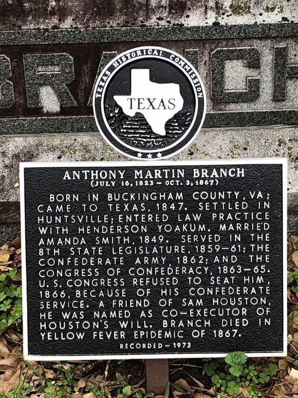 Anthony Martin Branch Marker image. Click for full size.