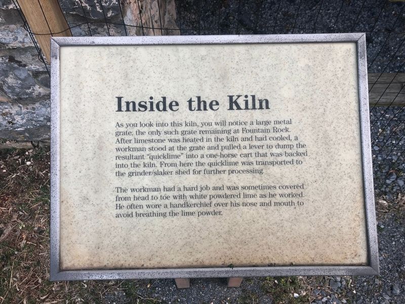 Inside the Kiln Marker image. Click for full size.