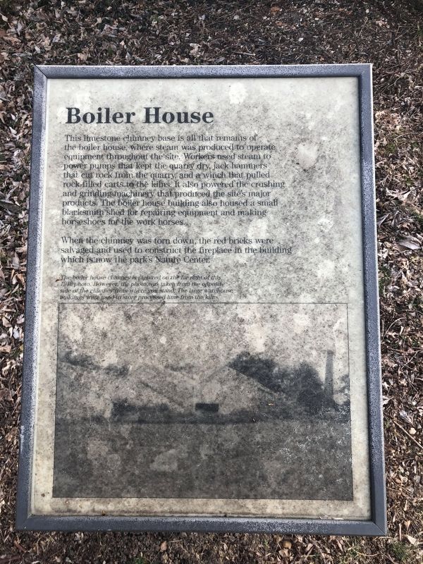 Boiler House Marker image. Click for full size.