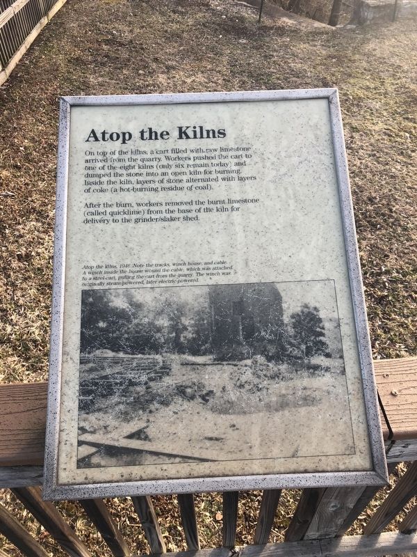Atop the Kilns Marker image. Click for full size.