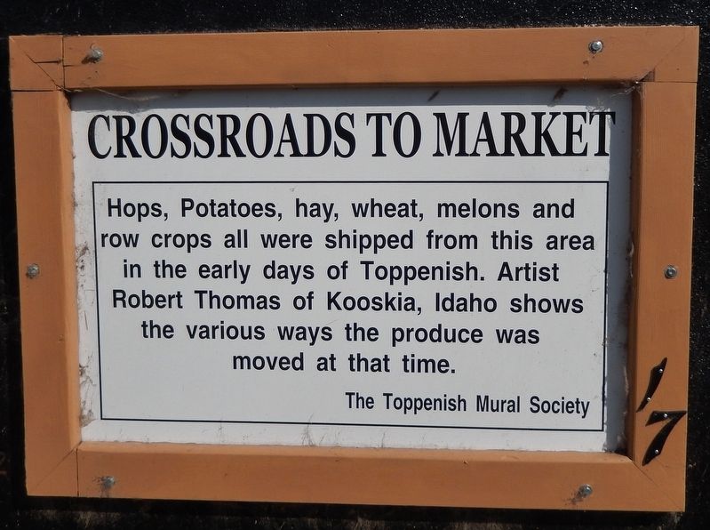 Crossroads to Market Marker. Click for full size. Crossroads to Market Marker image. Click for full size.