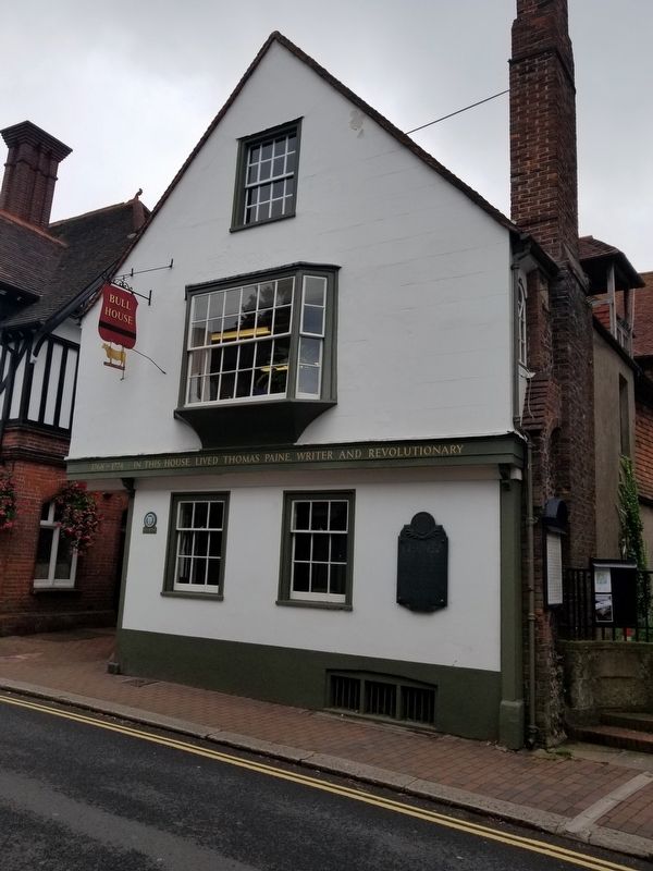 Thomas Paine House. Click for full size. Thomas Paine House image. Click for full size.