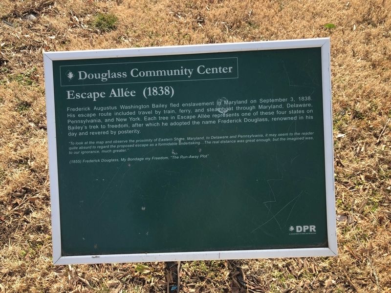 Escape Allιe Marker. Click for full size. Escape Allιe Marker image. Click for full size.