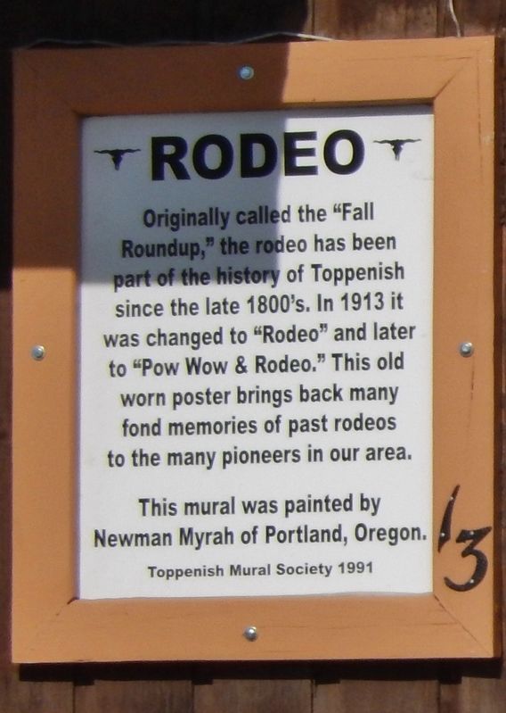 Rodeo Marker image. Click for full size.