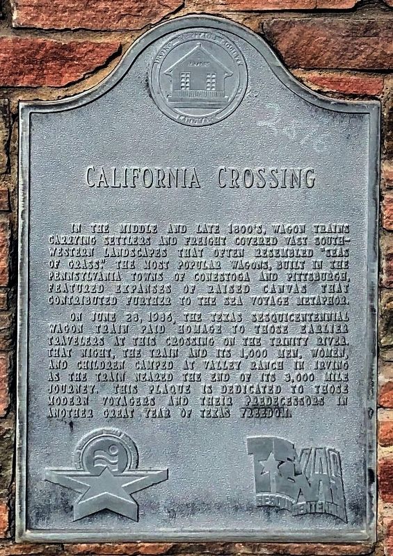 California Crossing Marker image. Click for full size.