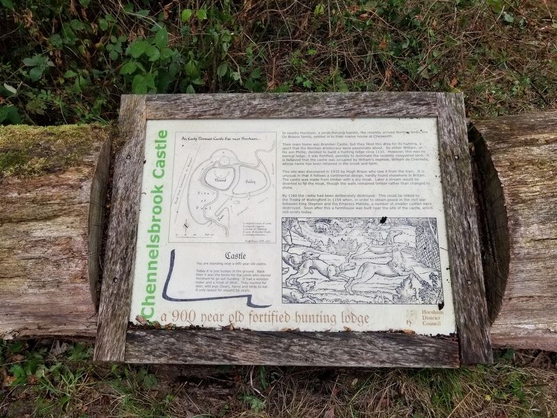 Chennelsbrook Castle Marker. Click for full size. Chennelsbrook Castle Marker image. Click for full size.