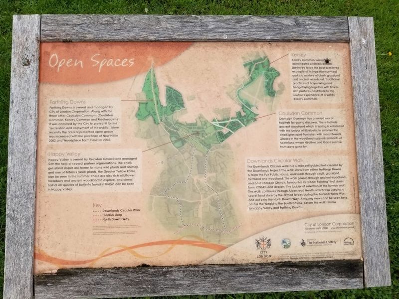 Open Spaces Marker image. Click for full size.