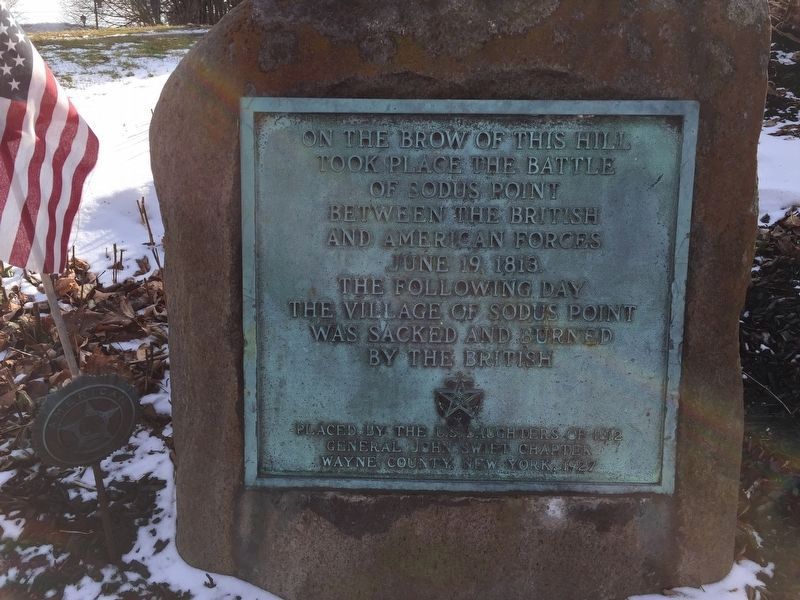 Battle of Sodus Point Marker. Click for full size. Battle of Sodus Point Marker image. Click for full size.