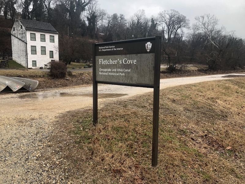 Fletcher's Cove Sign image. Click for full size.