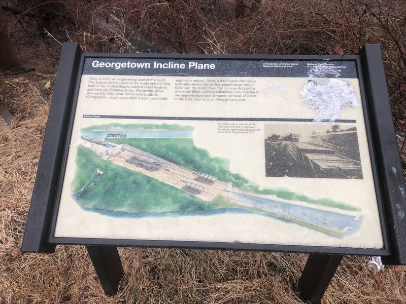 Georgetown Incline Plane Marker image. Click for full size.
