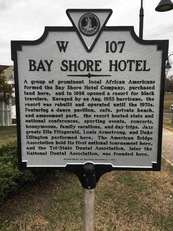 Bay Shore Hotel Marker image. Click for full size.