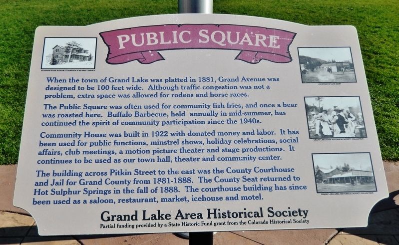 Public Square Marker. Click for full size. Public Square Marker image. Click for full size.