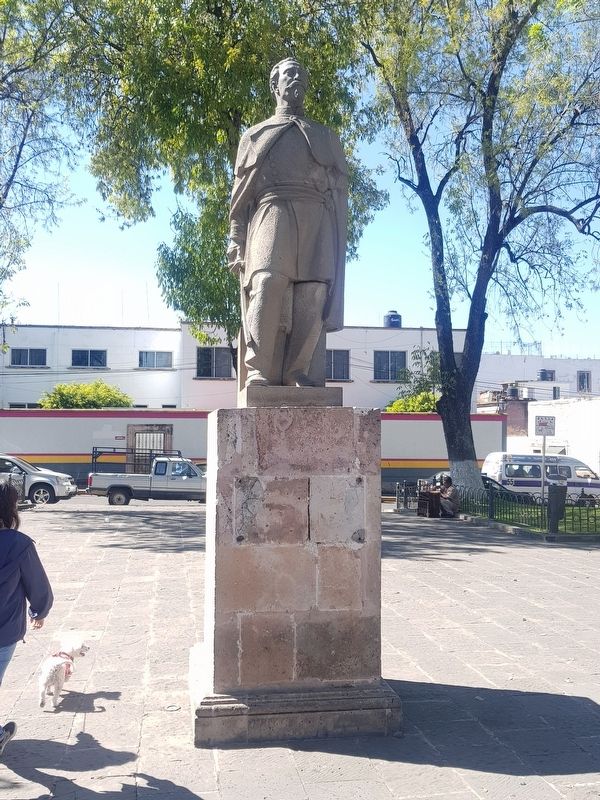 The statue of Epitacio Huerta in the Plaza de la República. Click for full size. The statue of Epitacio Huerta in the Plaza de la República image. Click for full size.