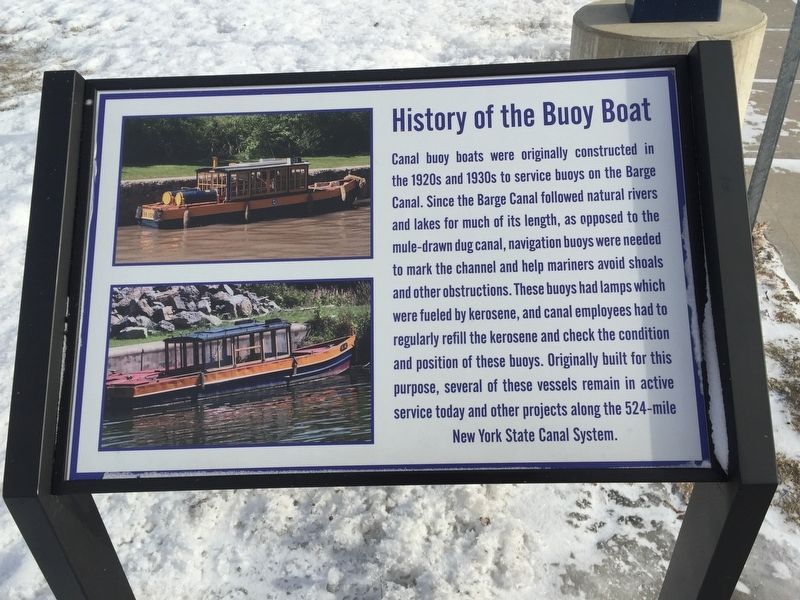 History of the Buoy Boat image. Click for full size.