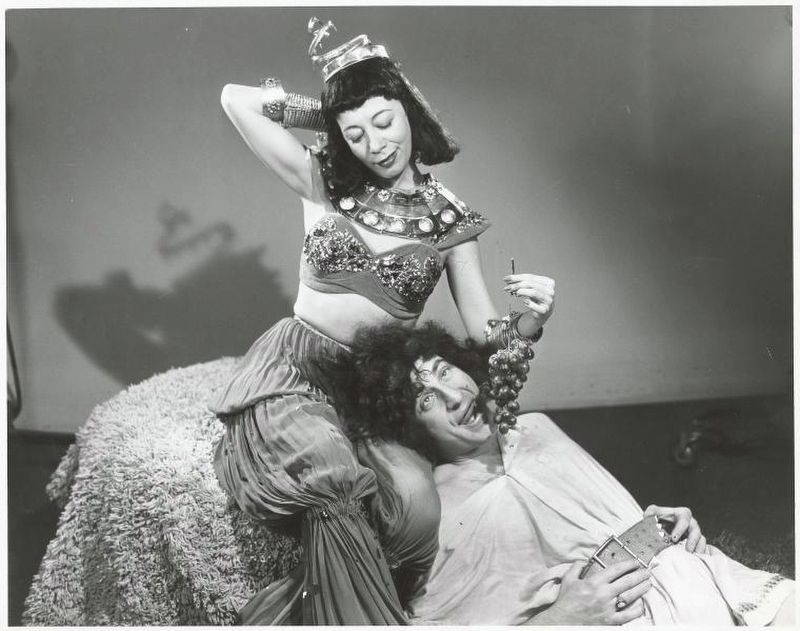 <i>Imogene Coca and Sid Caesar in a skit from Your Show of Shows</i>. Click for full size. <i>Imogene Coca and Sid Caesar in a skit from Your Show of Shows</i> image. Click for full size.