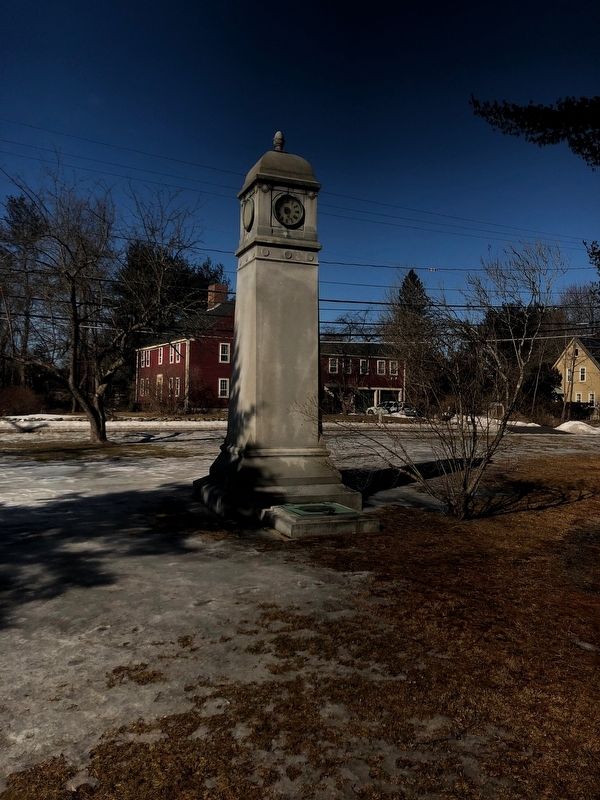 Looking Westerly at Rear of Eastman Marker image. Click for full size.