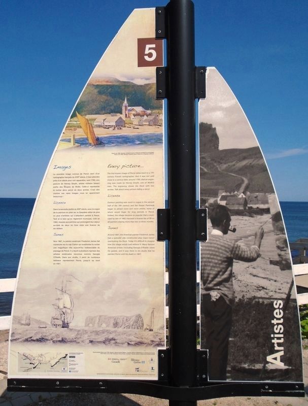 Artistes Marker (front). Click for full size. Artistes Marker (front) image. Click for full size.