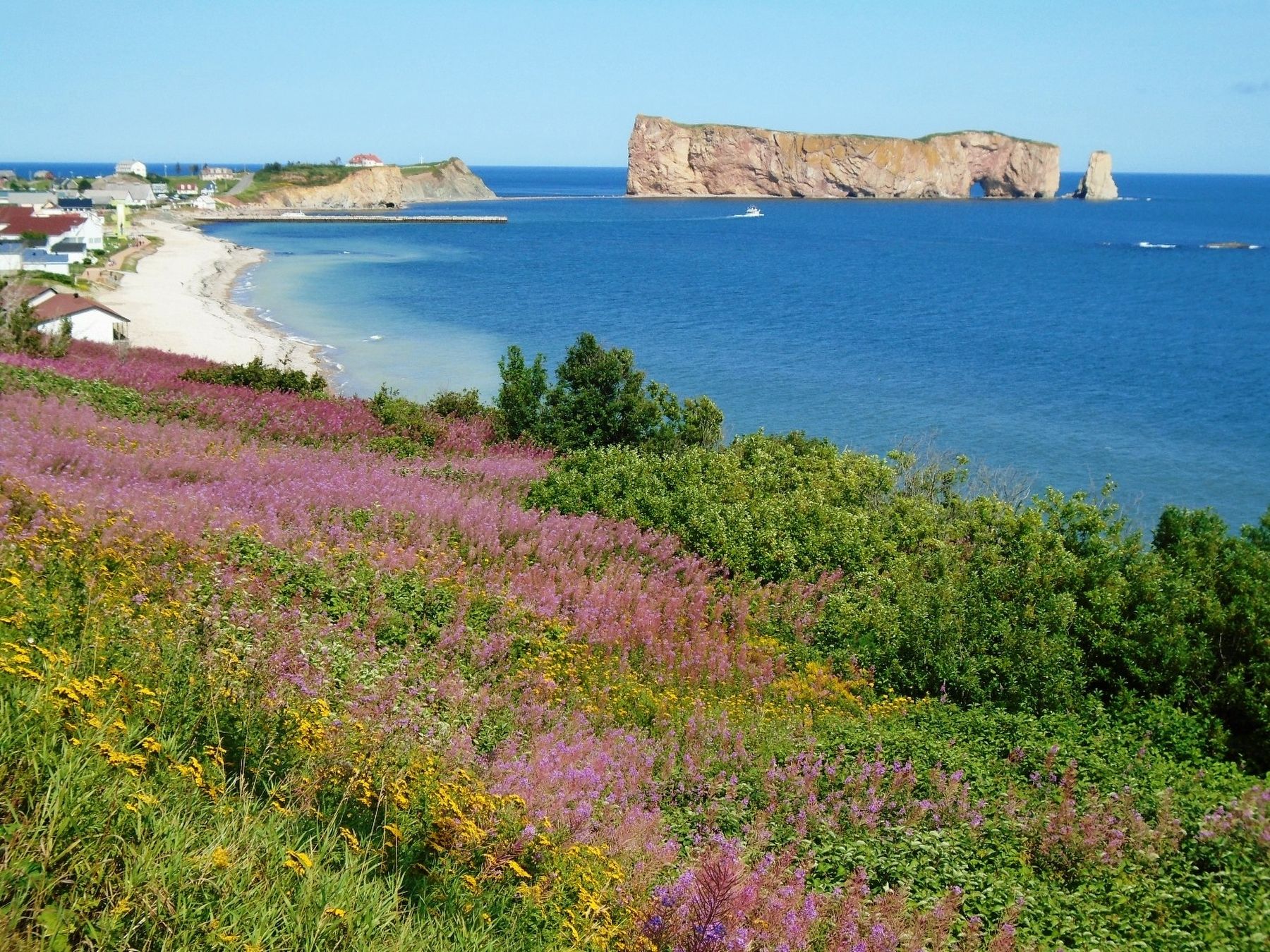 Rocher Percé Rock. Click for full size. Rocher Percé Rock image. Click for full size.