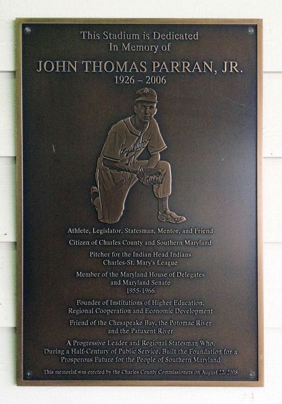 John Thomas Parran, Jr Marker image. Click for full size.