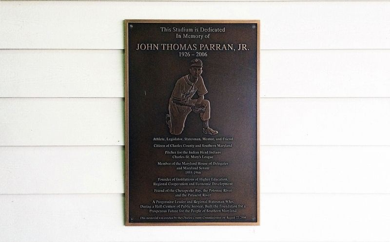 John Thomas Parran, Jr Marker image. Click for more information.