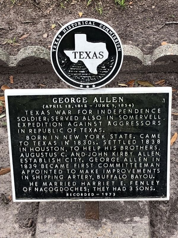 George Allen Marker image. Click for full size.