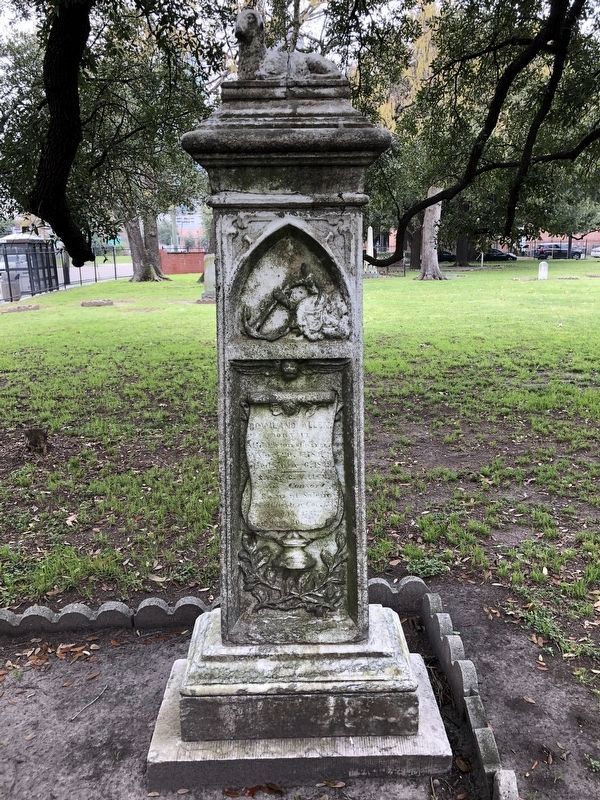 Gravemarker of Rowland and Sally (Chapman) Allen image. Click for full size.