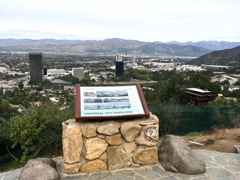 Universal City Overlook and Marker image. Click for full size.