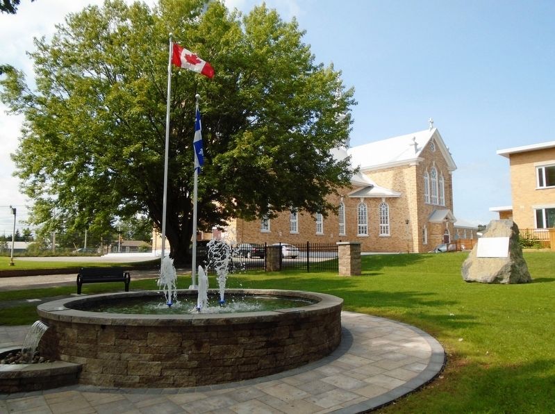 Vétérans et membres des Forces armées canadiennes Marker. Click for full size. Vétérans et membres des Forces armées canadiennes Marker image. Click for full size.