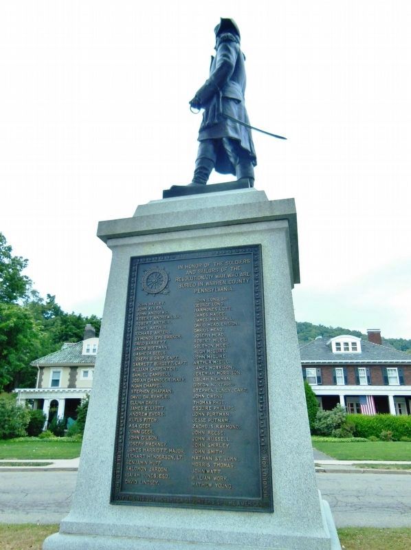 General Joseph Warren Monument<br>(<i>south side</i>) image. Click for full size.