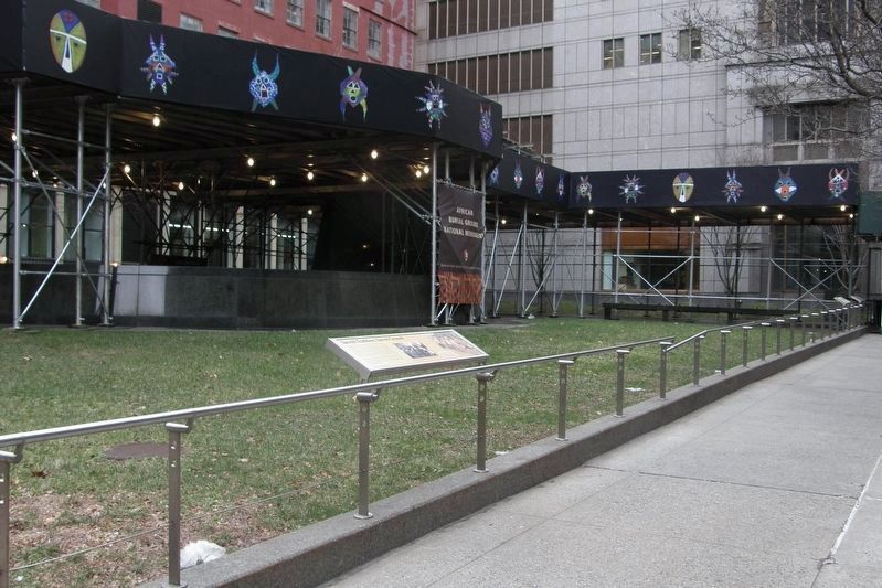 A Place of Remembrance Marker location. Click for full size. A Place of Remembrance Marker location image. Click for full size.