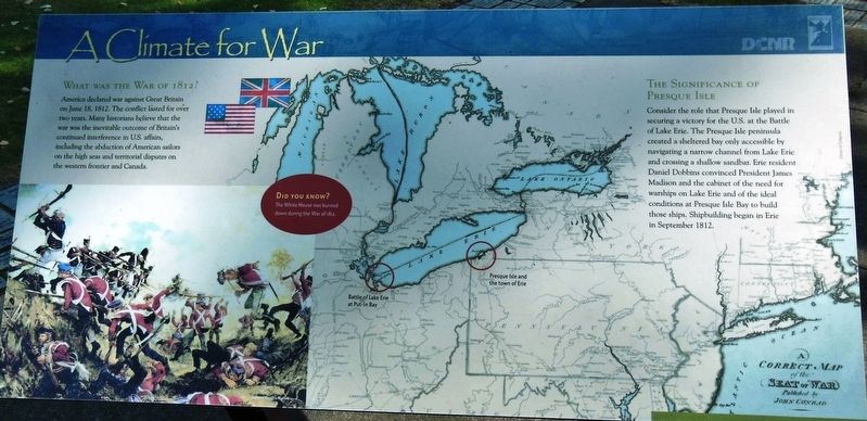 A Climate For War Marker image. Click for full size.