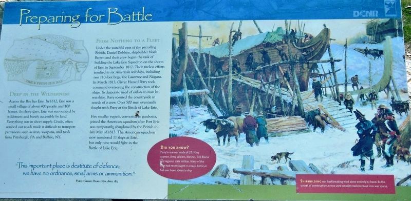 Preparing For Battle Marker image. Click for full size.