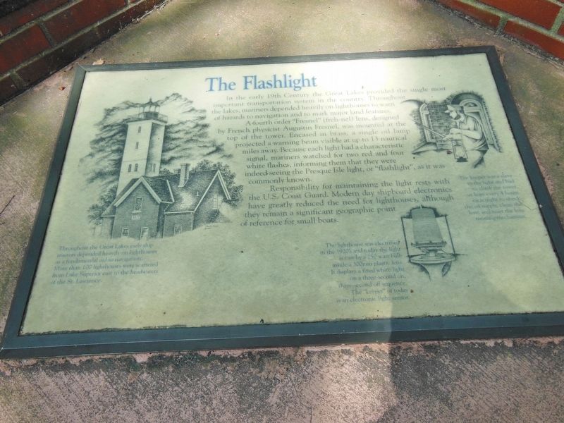 The Flashlight Marker (<i>wide view</i>). Click for full size. The Flashlight Marker (<i>wide view</i>) image. Click for full size.