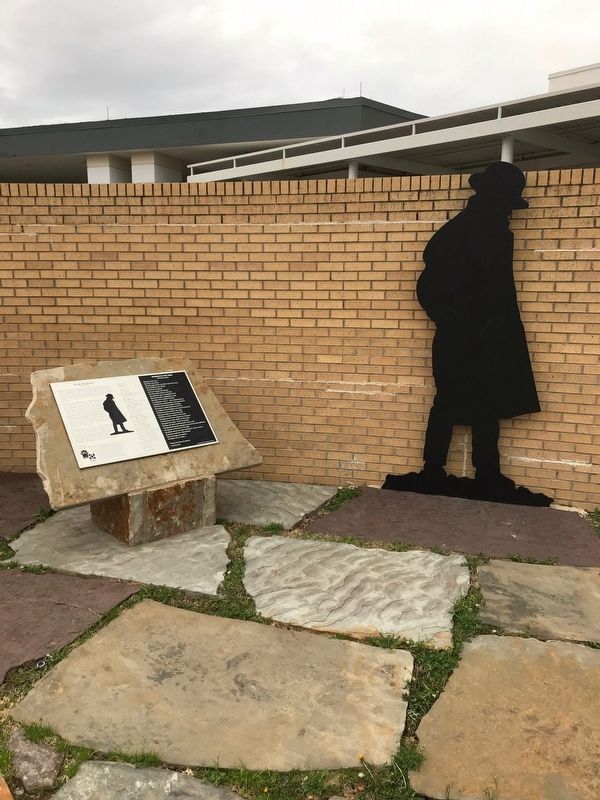 Kenji Miyazawa Marker and Statue image. Click for full size.