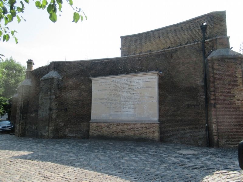 West India Docks Marker. Click for full size. West India Docks Marker image. Click for full size.