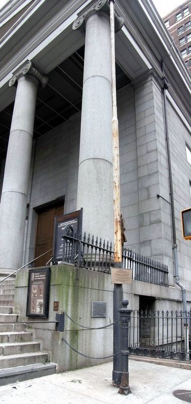 Thomas J. McGrath Memorial Flagpole & Marker image. Click for full size.