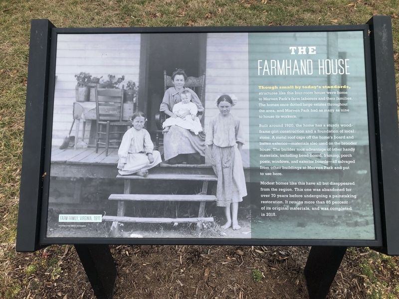 The Farmhand House Marker image. Click for full size.
