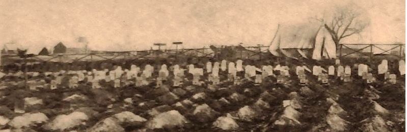 Marker detail: Soldiers graves near General Hospital, City Point, Va., c.. Click for full size. Marker detail: Soldiers graves near General Hospital, City Point, Va., c. image. Click for full size.