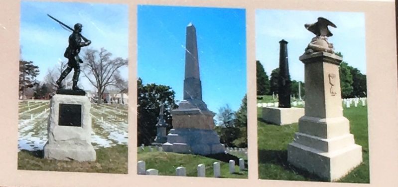 Marker detail: National Cemetery Monuments image. Click for full size.