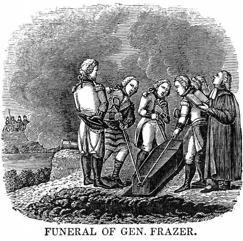 Funeral of General Frazier image. Click for full size.