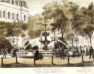 The Jacob Wrey Mould Fountain image. Click for full size.