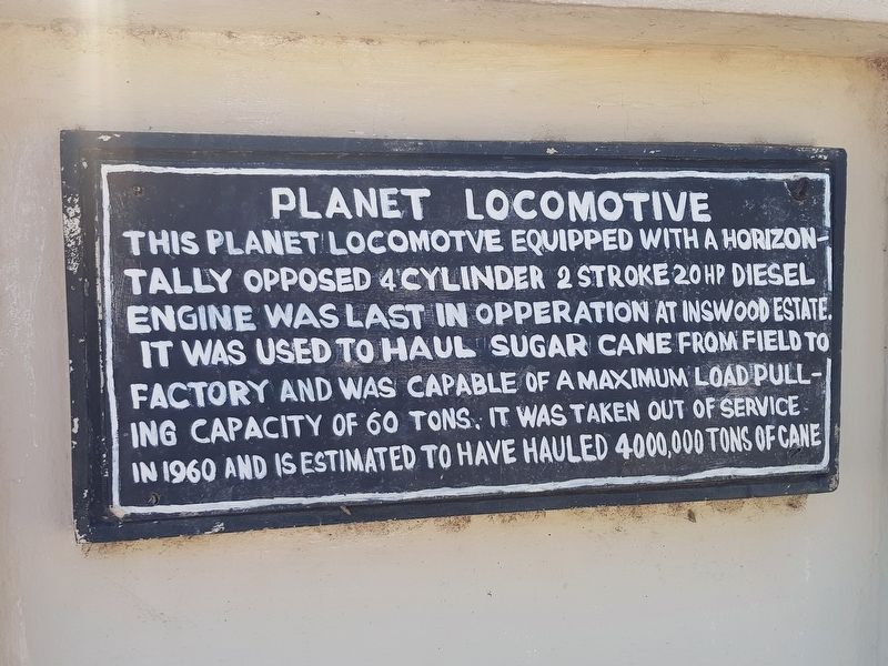 Planet Locomotive Marker image. Click for full size.